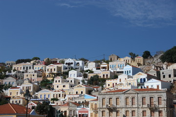 Obraz premium Insel Symi bei Rhodos