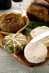 variety french cheese-mix formaggi francesi