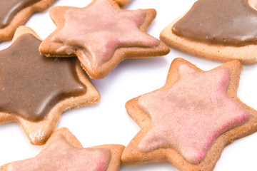 homemade decorated christmas ginger bread