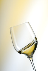 glass of white wine
