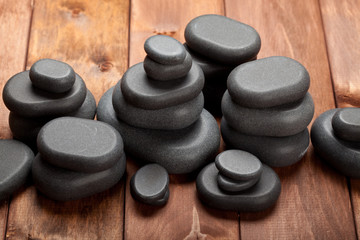 Spa treatment - basalt massage stones