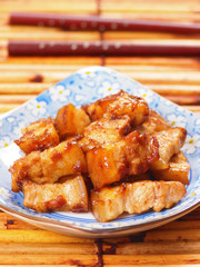 asian braised pork belly