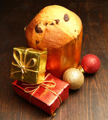 panettone e decorazione