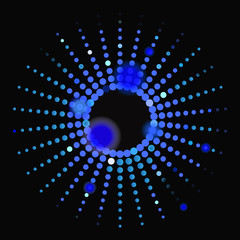 EPS10 Colorful Dots Abstract Background