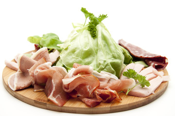 Verschiedene Wurstsorten