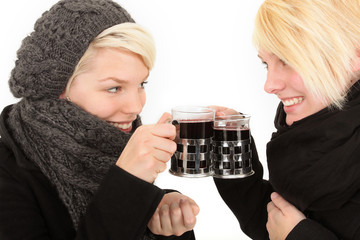 zuprosten mit Glühwein