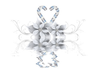 Silberner Weihnachtsstern