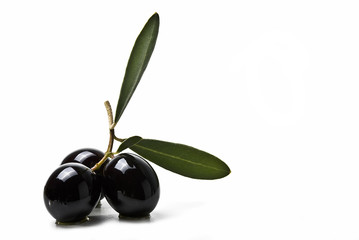 Premium black olives.