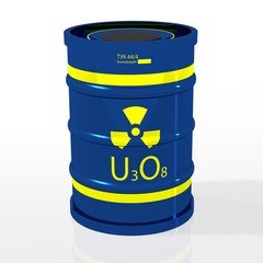Transporno-packing container with uranium © solo122