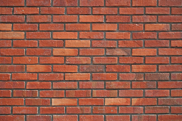 Red brick wall texture