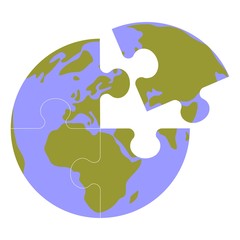 Earth globe set 013