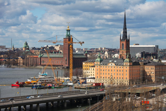 Gamla Stan, center of Stockholm in Sweden