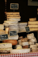 Fromages AOC marché artisanal
