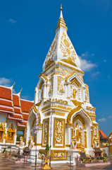 The beauty of the pagoda in the Northeast of Thailand.