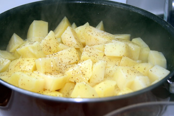 poêlé de pommes de terre