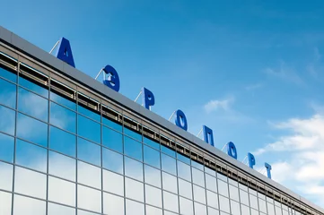 Papier Peint photo Aéroport The modern russian airport
