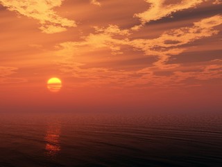 sea sunset