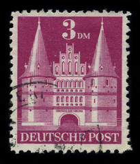 Postage stamp.