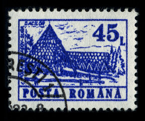 Postage stamp.