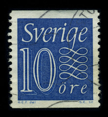 Postage stamp.