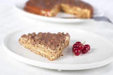 Chocolate Cake with Currants