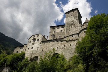 Fototapeta na wymiar Medieval Tures castle - South Tyrol Italy