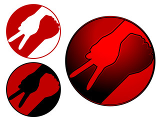 War and peace symbol
