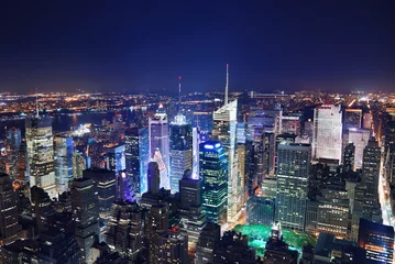 Wandcirkels plexiglas New York City Times Square © rabbit75_fot