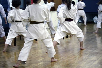 Naklejki  karate