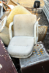Abandoned chairs