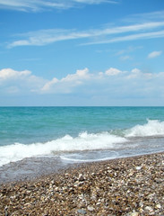 Seacoast of Black sea.