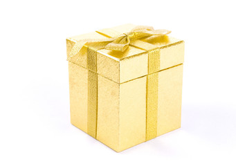 Golden giftbox