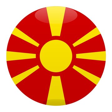 boule macedoine macedonia ball drapeau flag