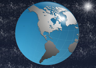 Weltkarte globe earth