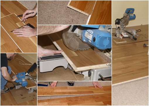 Parquet flottant
