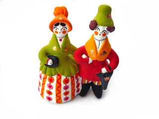 игрушка  из глины ручная работа