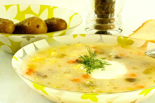 Pickle soup
