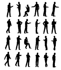 Silhouette Uomo Business