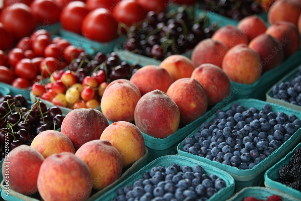 Canvas Prints farmers market