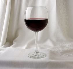 Red Wine in a Glass