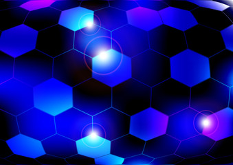 Blue Abstract Background