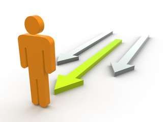 Silhouettes of people