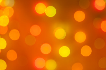 Christmas blurred lights