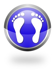 Fußabdruck Button I