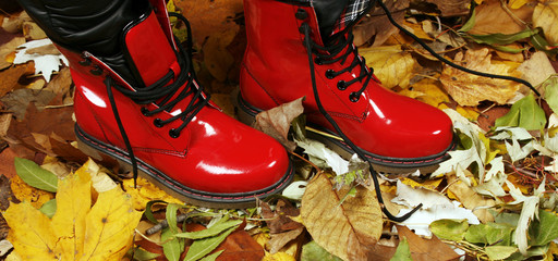 Red boots
