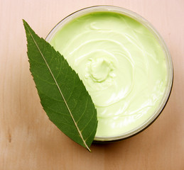 Close up of a beauty treatment