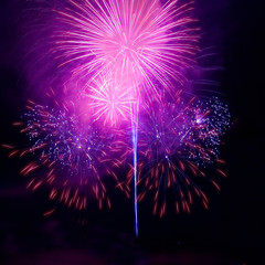 Colorful fireworks