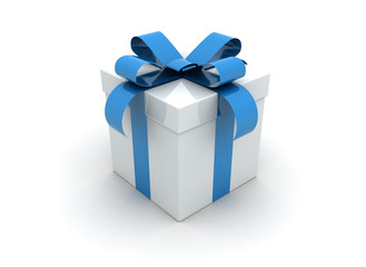 White gift box