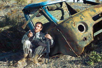 ran out of ammo