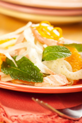 Salmon Fennel and Orange Salad